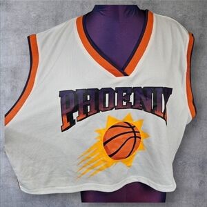 NWT Ultra Game Phoenix Suns Cropped‎ & Sleeveless Jersey Size 3X Women's Plus